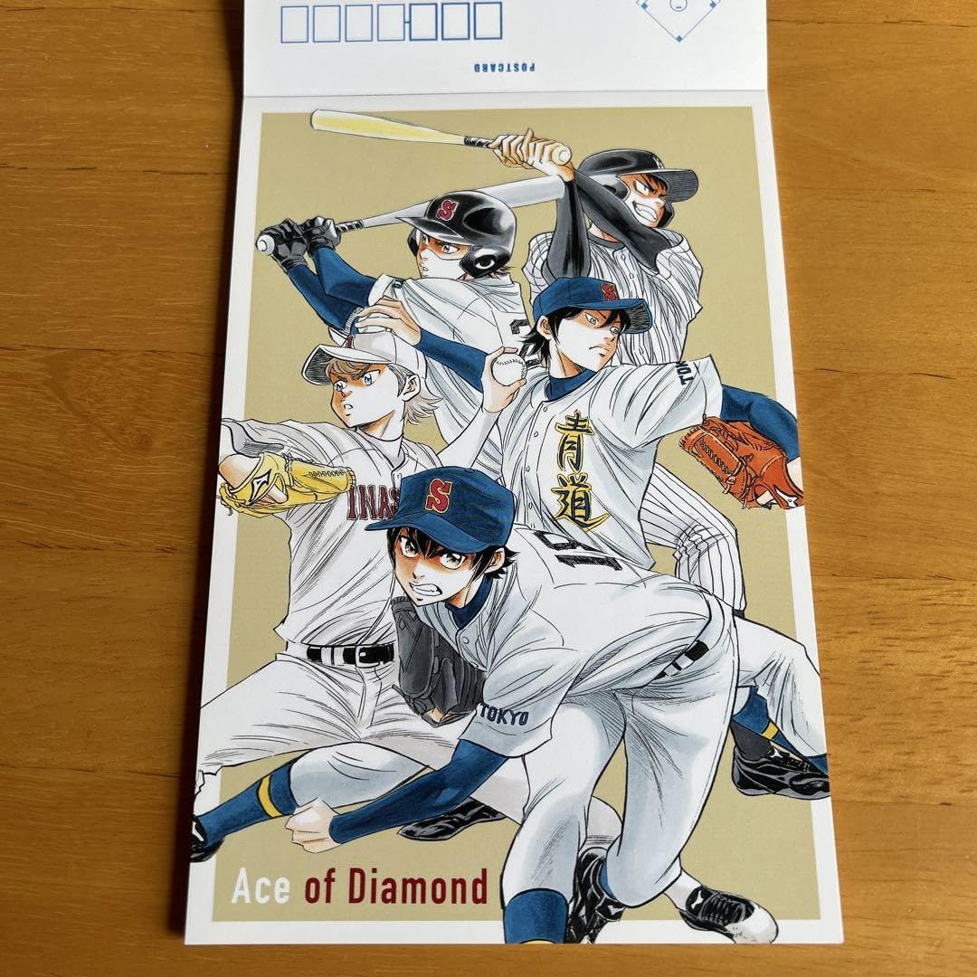 ダイヤのA 2021 夏 お盆 年賀状 ポストカード ファンクラブ限定 ハガキ/ポストカード｜紙シリーズ｜はがき 箔 ビー玉金魚柄